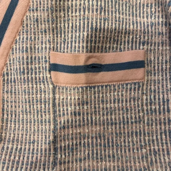 Sandro Pink and Blue Knit Cardigan - Picture 6 of 6